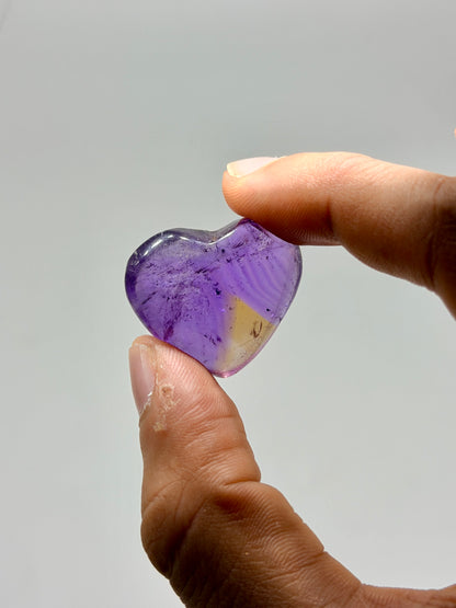 Ametrine Mini Heart
