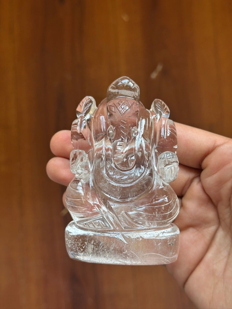 Clear Quartz Ganesha image 6