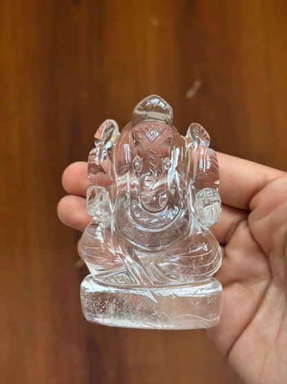 Clear Quartz Ganesha image 6