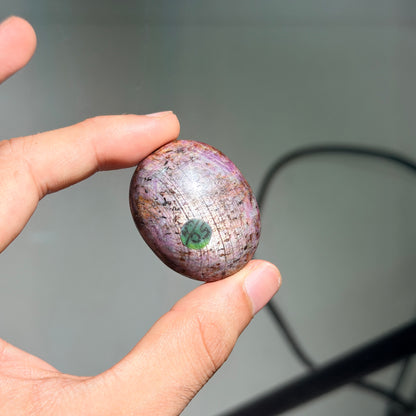 Star Ruby Mini Palmstones