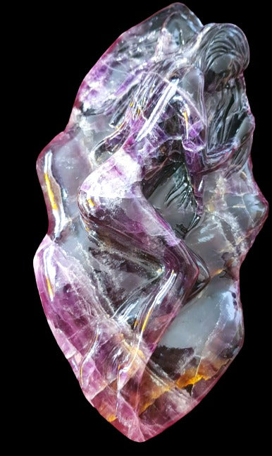 Amethyst Carved Lady image 0