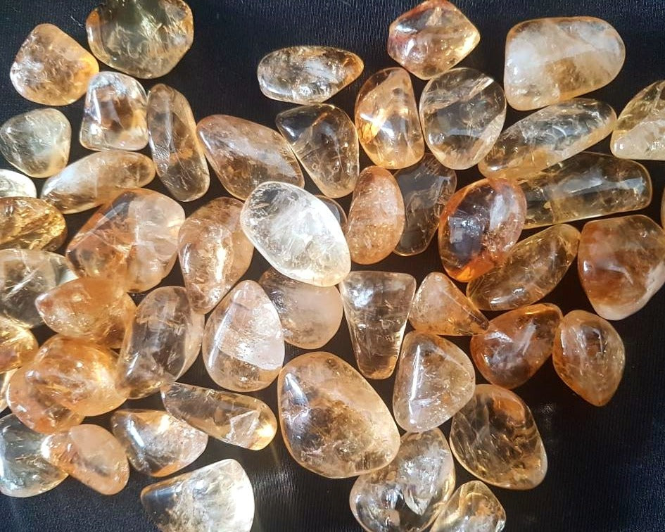 Citrine Tumbled Stones image 0