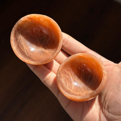 Peach Moonstone Bowl image 0