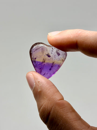 Ametrine Mini Heart