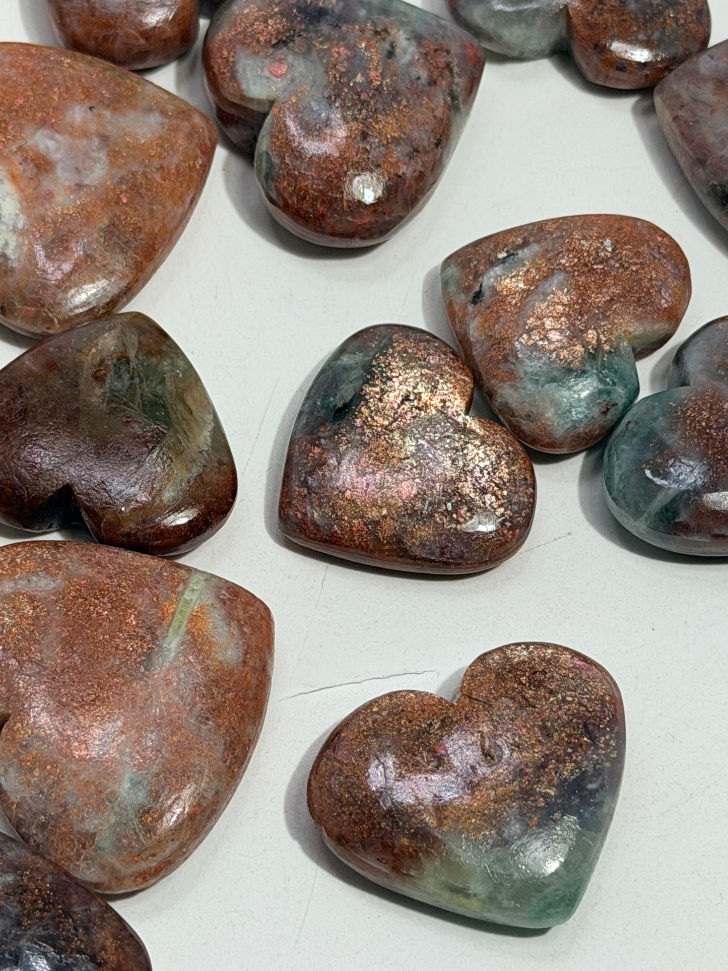 Confetti Sunstone Heart