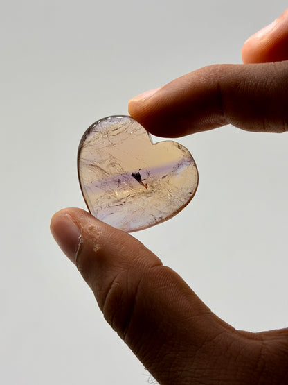 Ametrine Mini Heart