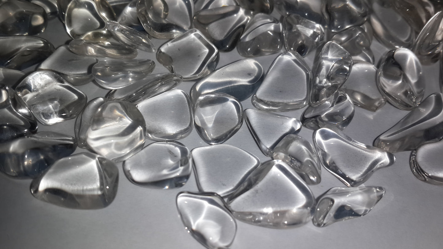 Himalayan Crystal Quartz Tumbled Stones image 1