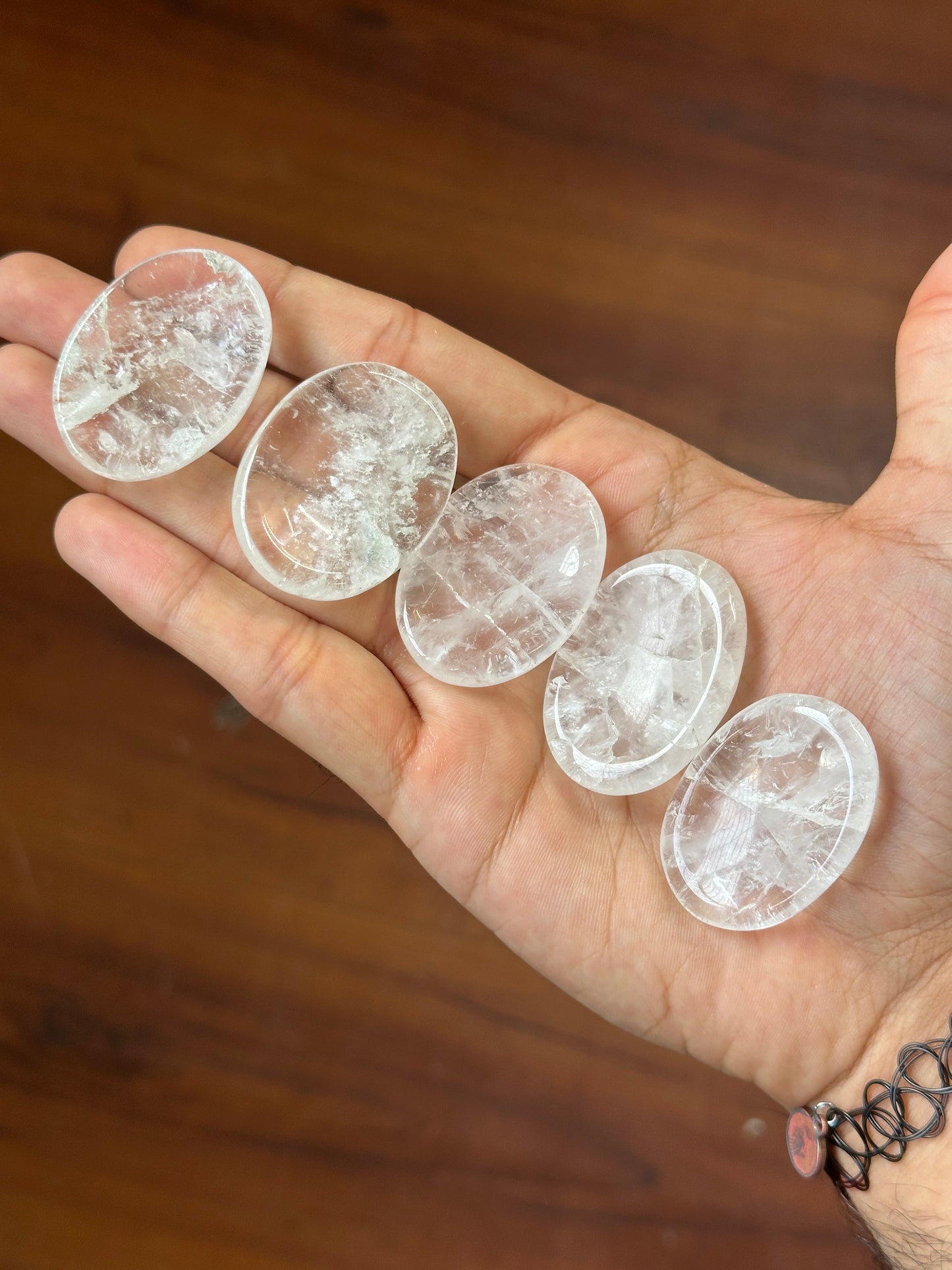 Clear Quartz Worry Stone image 11