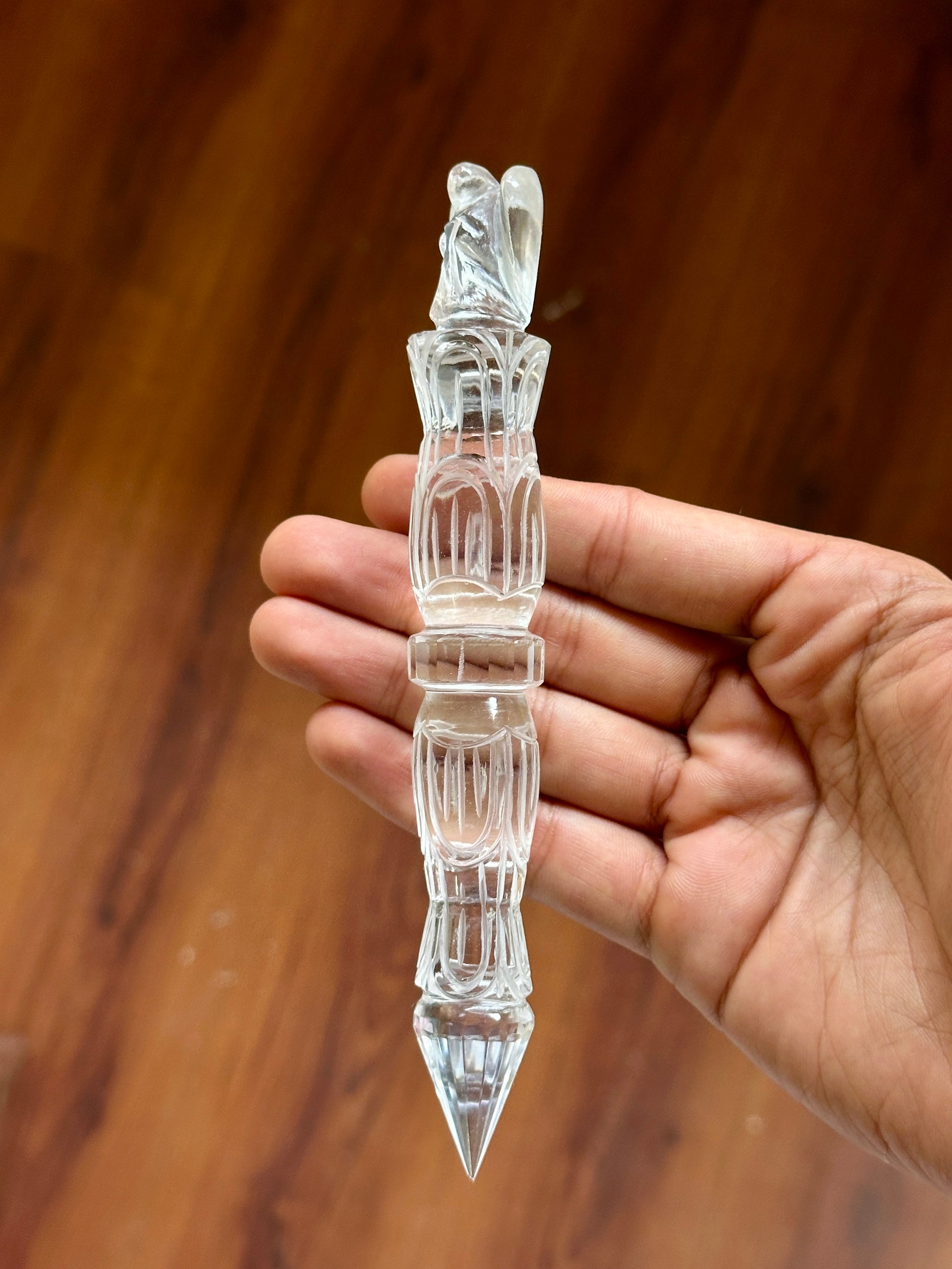 Clear Quartz Angel Wands image 3