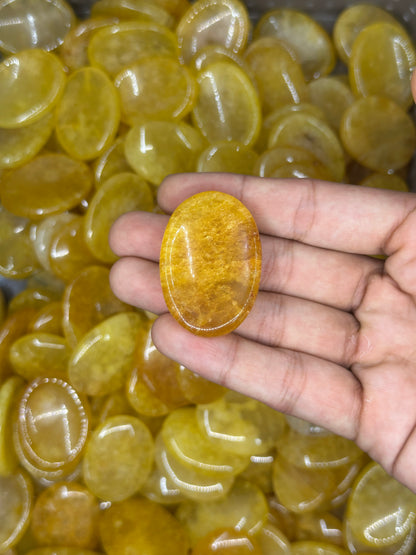 Golden Healer Quartz Worry Stones image 7