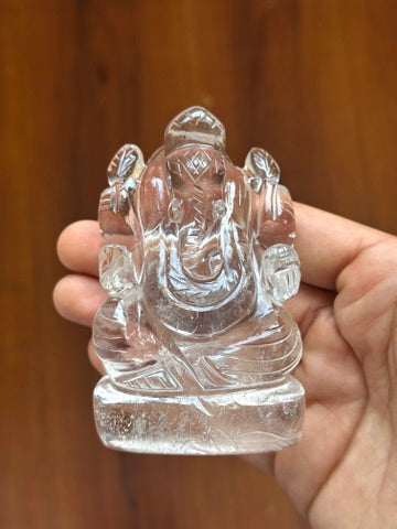Clear Quartz Ganesha image 7