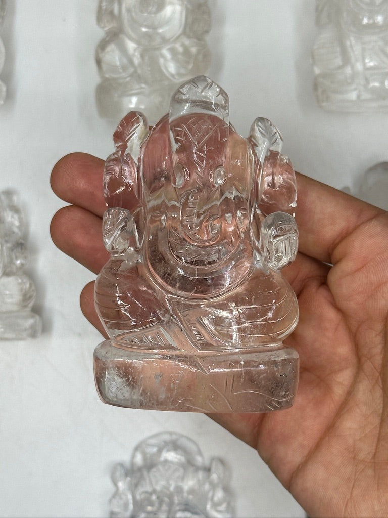 Clear Quartz Ganesha image 8