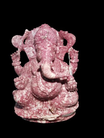 Lepidolite Ganesha image 0