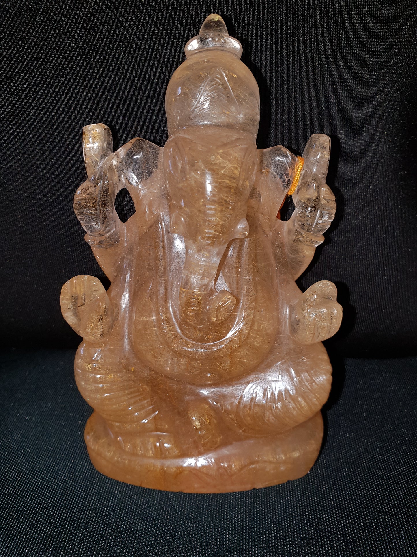Golden Rutile Ganesha image 1