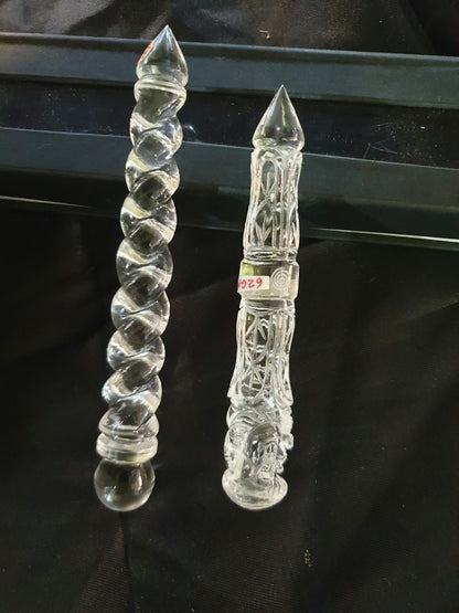 Clear Crystal Carving Wands image 1