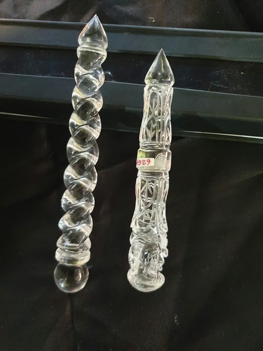 Clear Crystal Carving Wands image 1