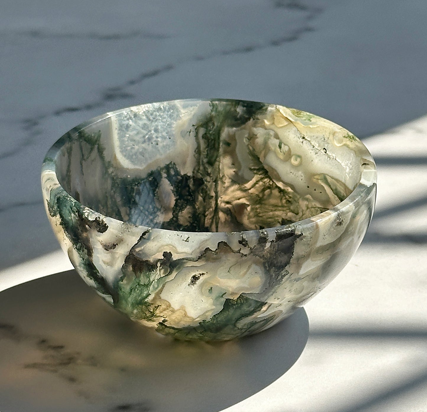 Moss Agate Bowl image 5