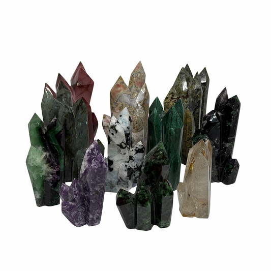 Natural Stone Carved Clusters image 0