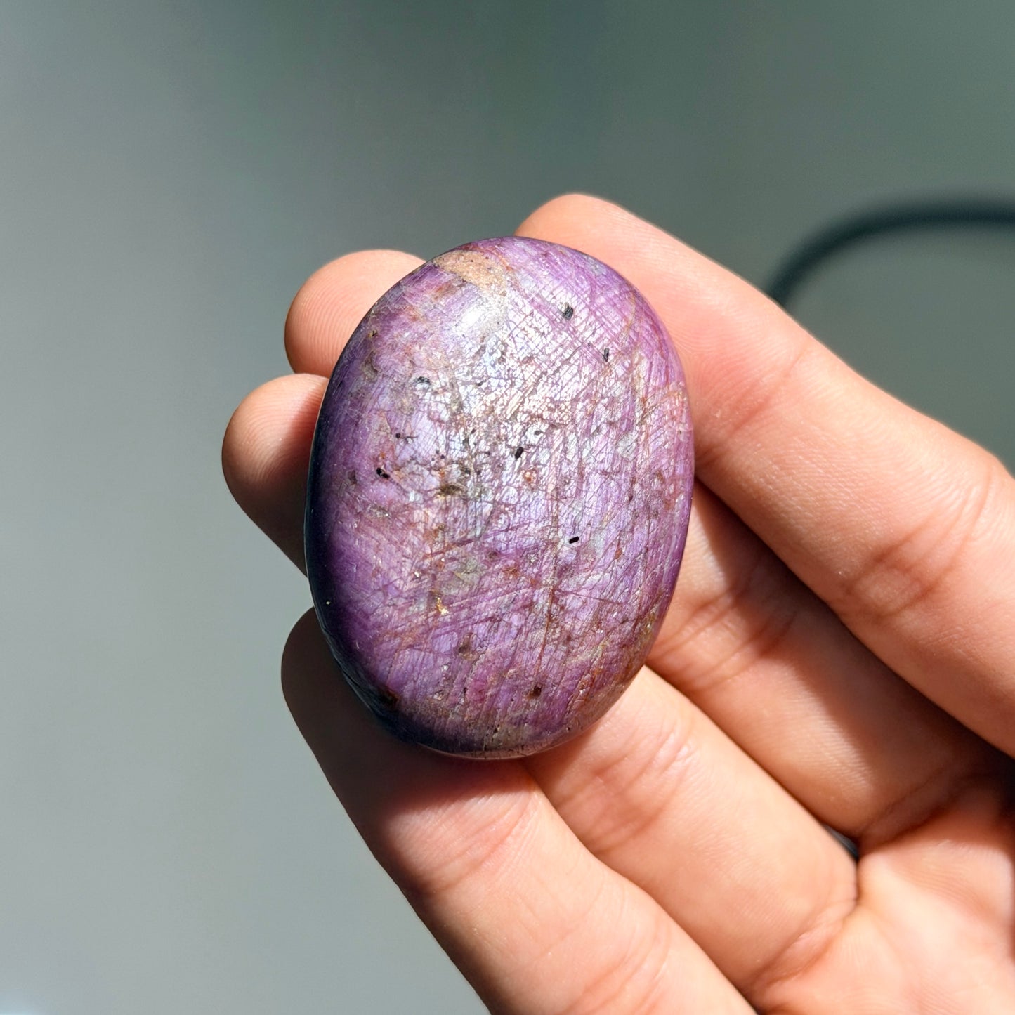Star Ruby Mini Palmstones