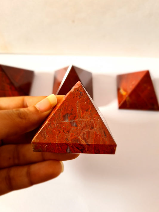 Red Jasper Pyramids image 1