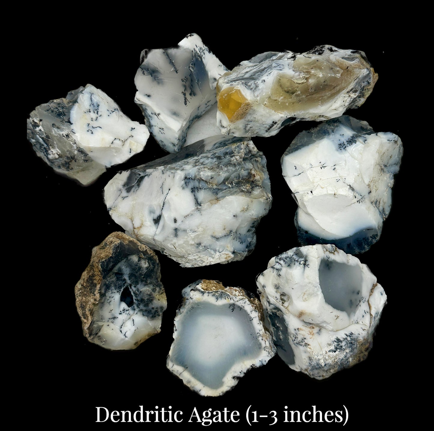 Dendritic Agate Rough (1kg) image 0