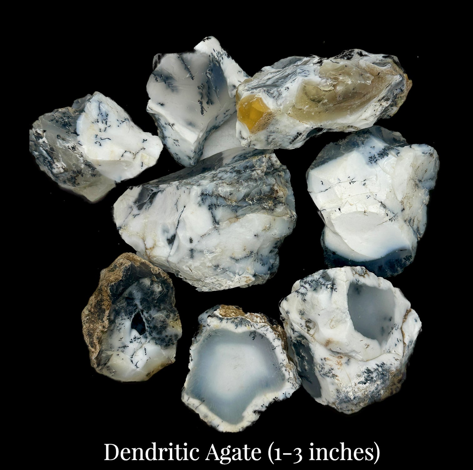 Dendritic Agate Rough (1kg) image 0