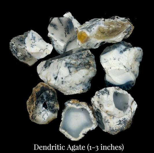 Dendritic Agate Rough (1kg) image 0