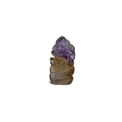 Ametrine Ganesha - 1 inch image 8
