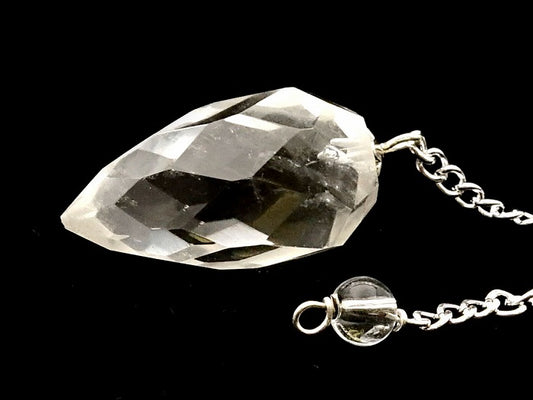 Crystal Drop Diamond Facet Pendulum image 1