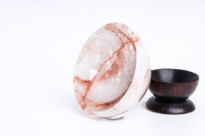 Hematoid Quartz Bowl