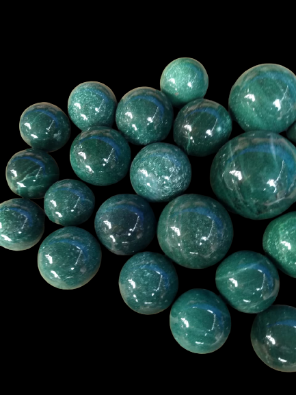 Green Aventurine Spheres image 0