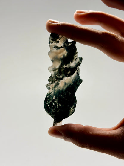 Moss Agate Leaf