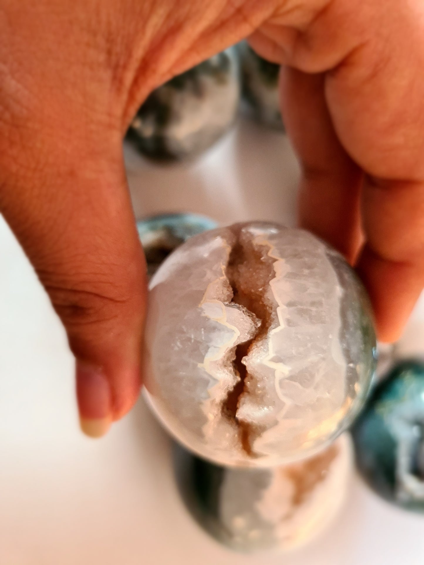 Moss Agate Spheres image 2