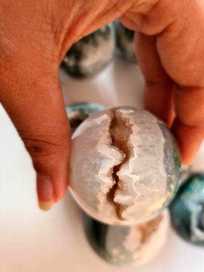 Moss Agate Spheres image 2