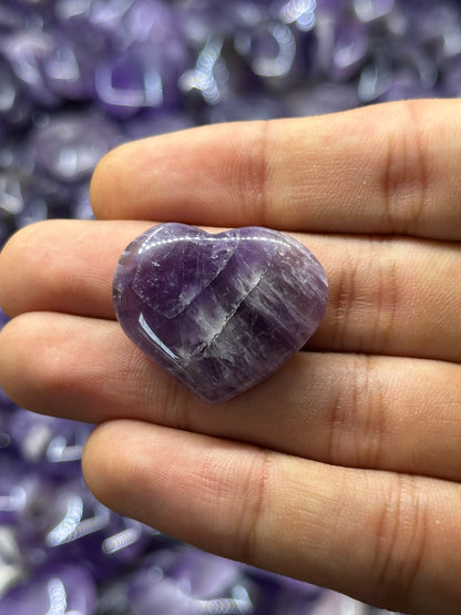 Mini Amethyst Hearts image 9