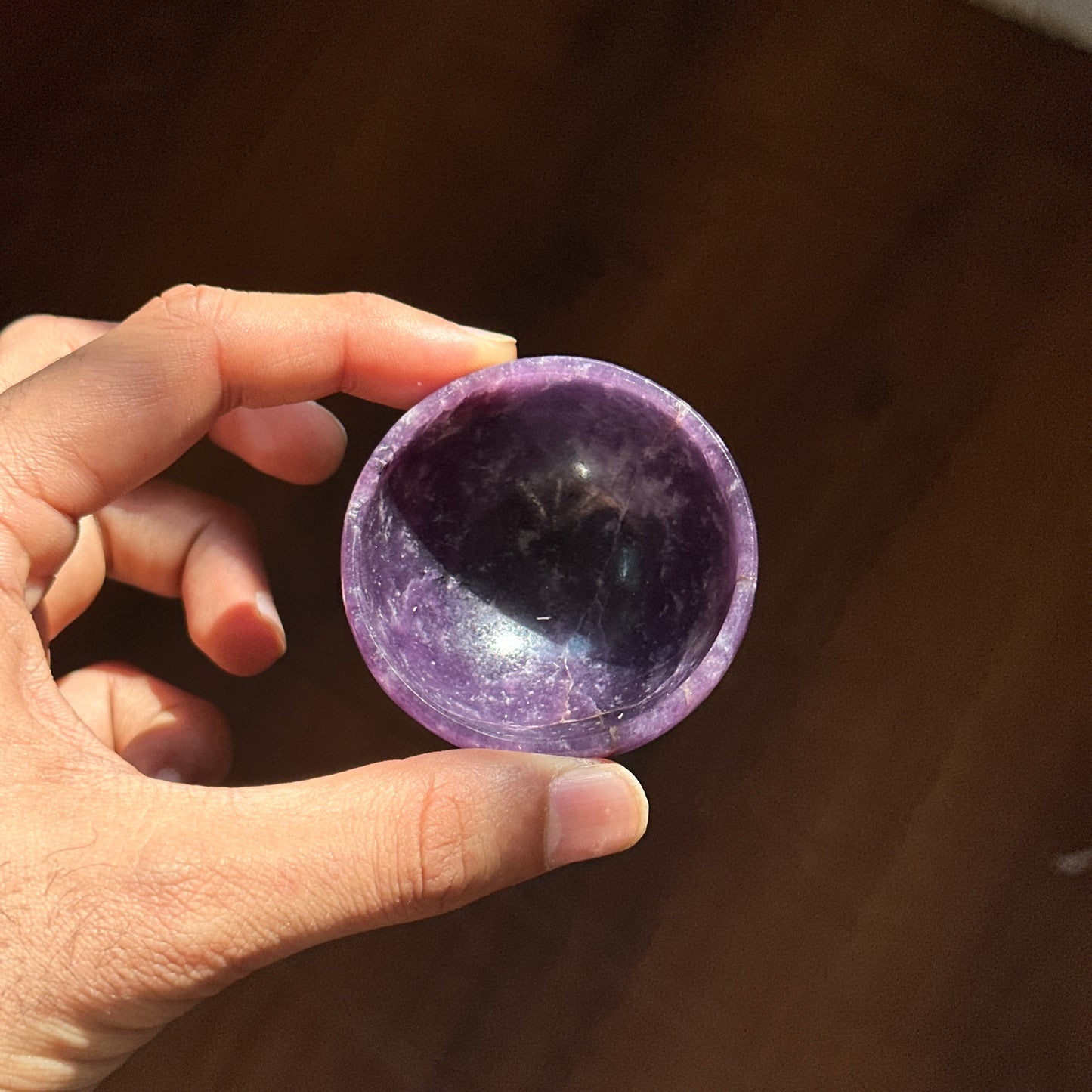 Lepidolite Bowl image 0