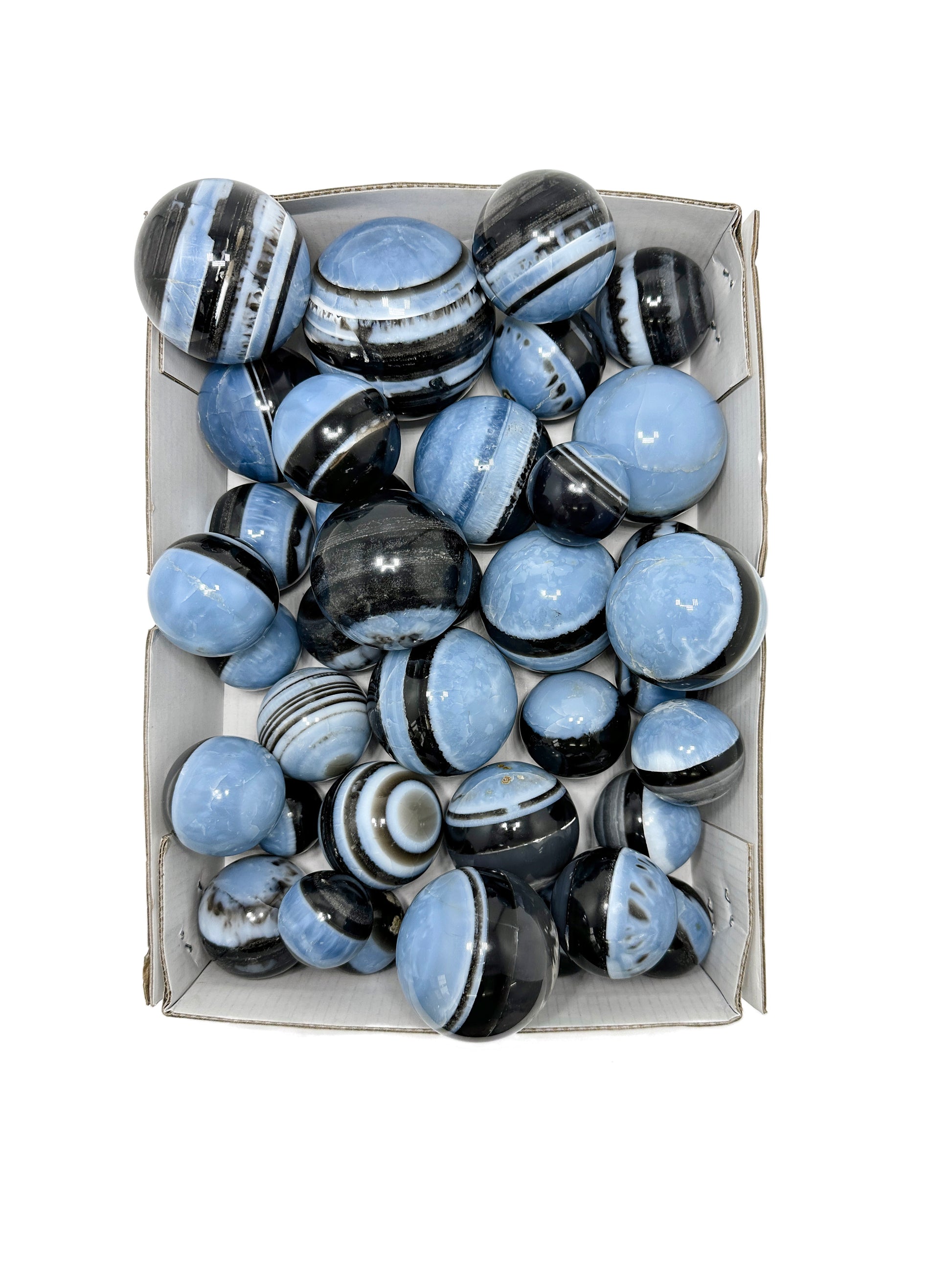 Blue Opal Sphere image 3