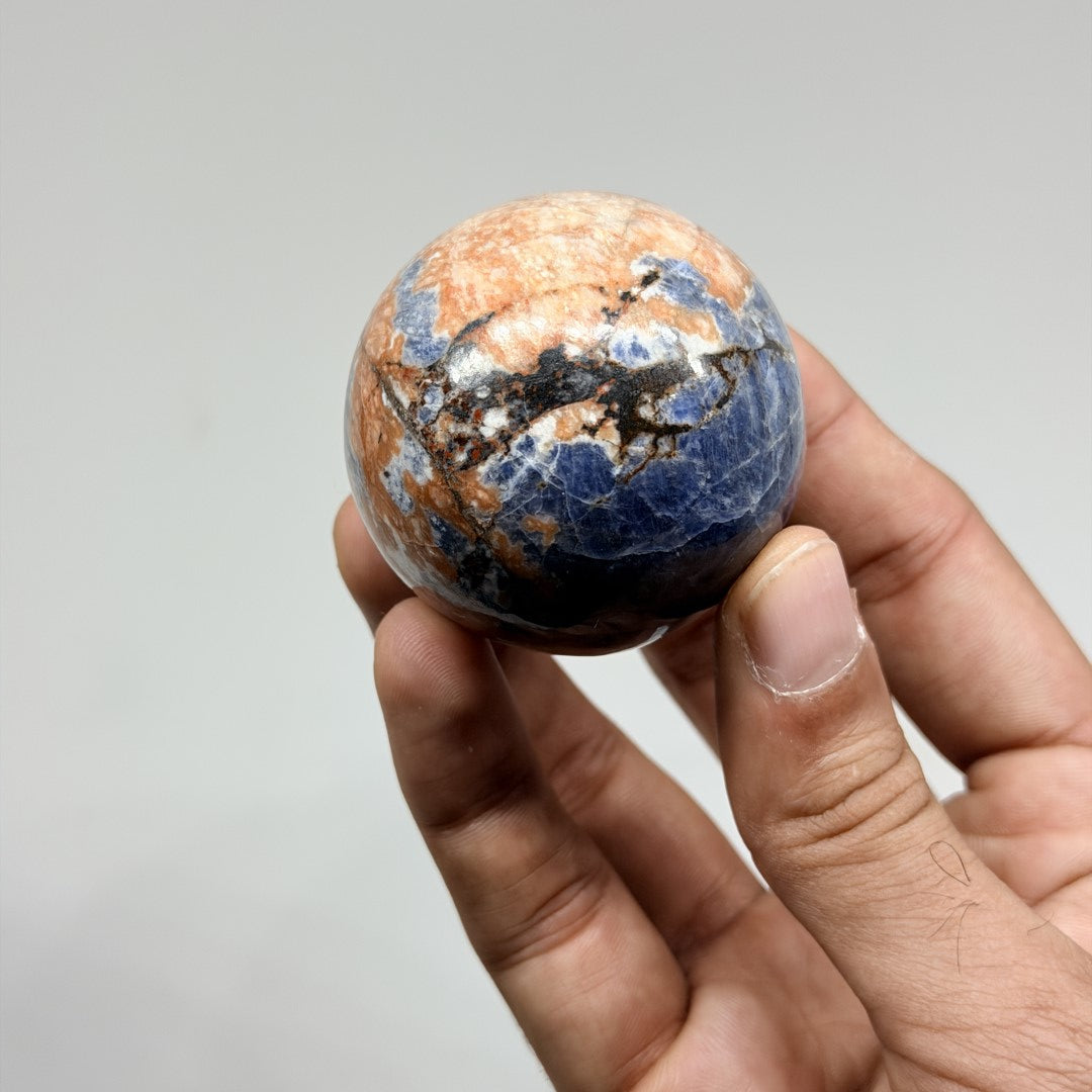 Sunset Sodalite Sphere (1KG)