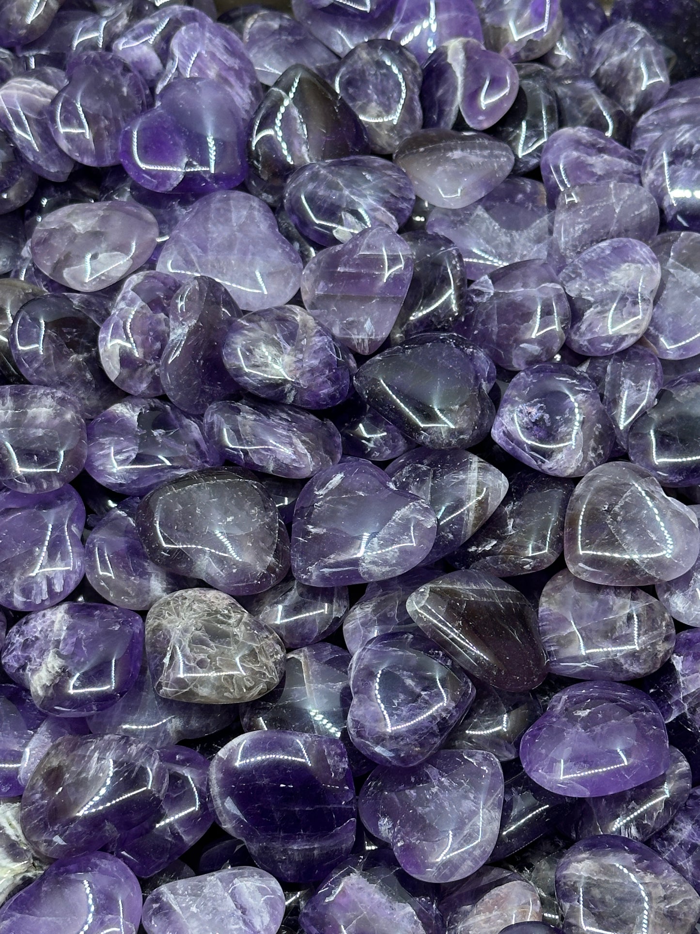 Mini Amethyst Hearts image 13