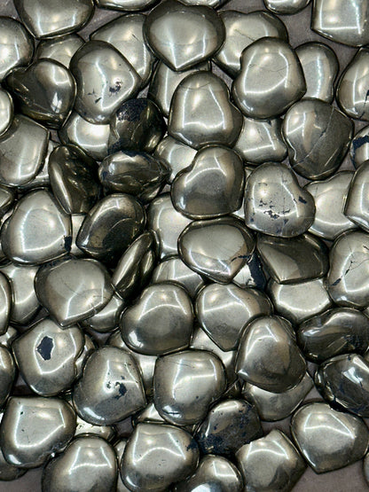 Mini Pyrite Hearts image 7