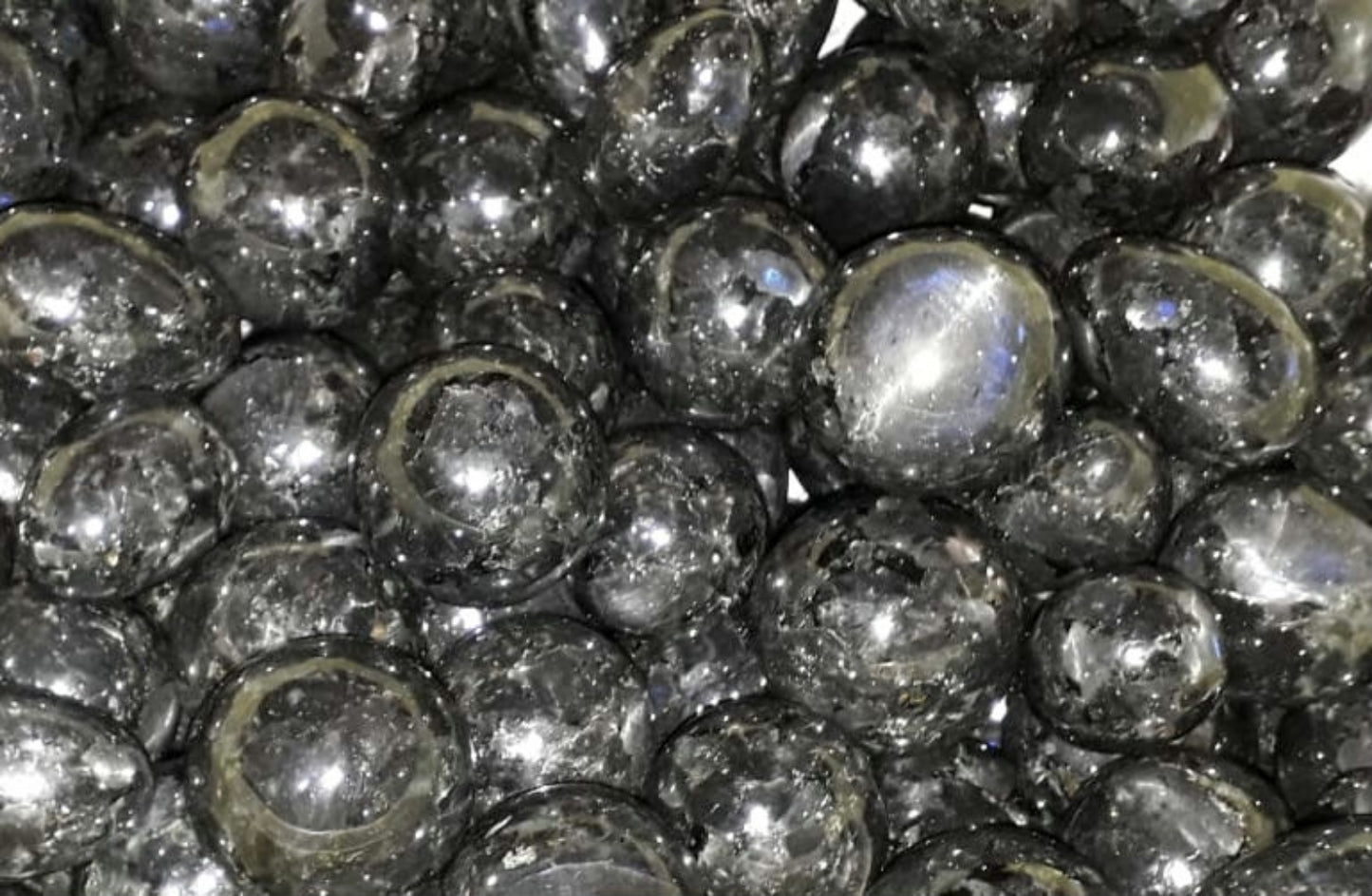 Larvikite/Black/Emerald Pearl image 2