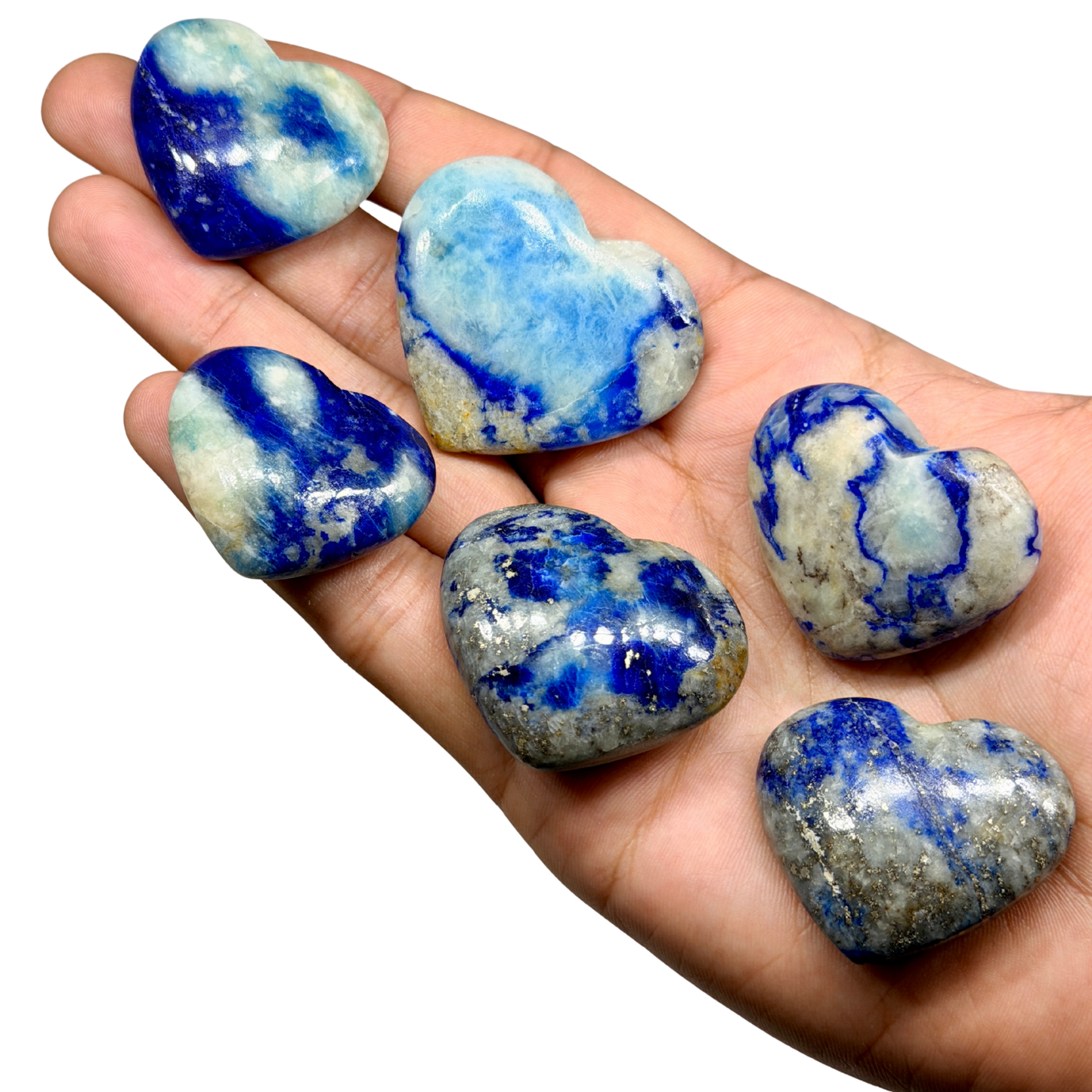 Afghanite Hearts (1KG)