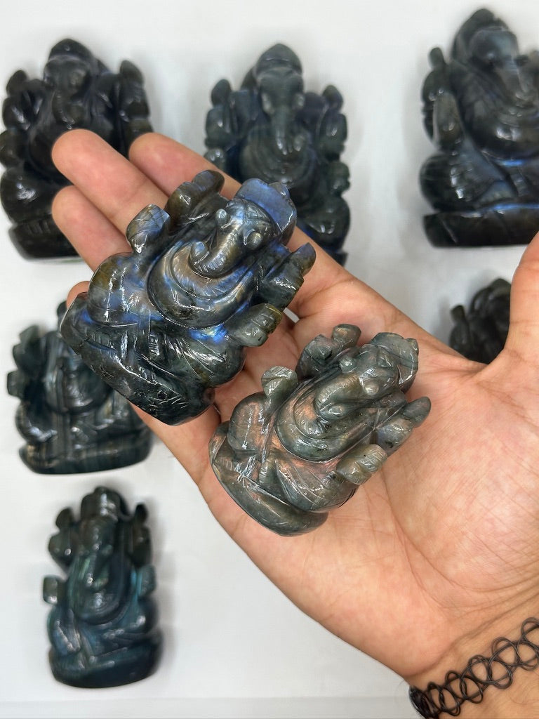 Labradorite Ganesha image 0