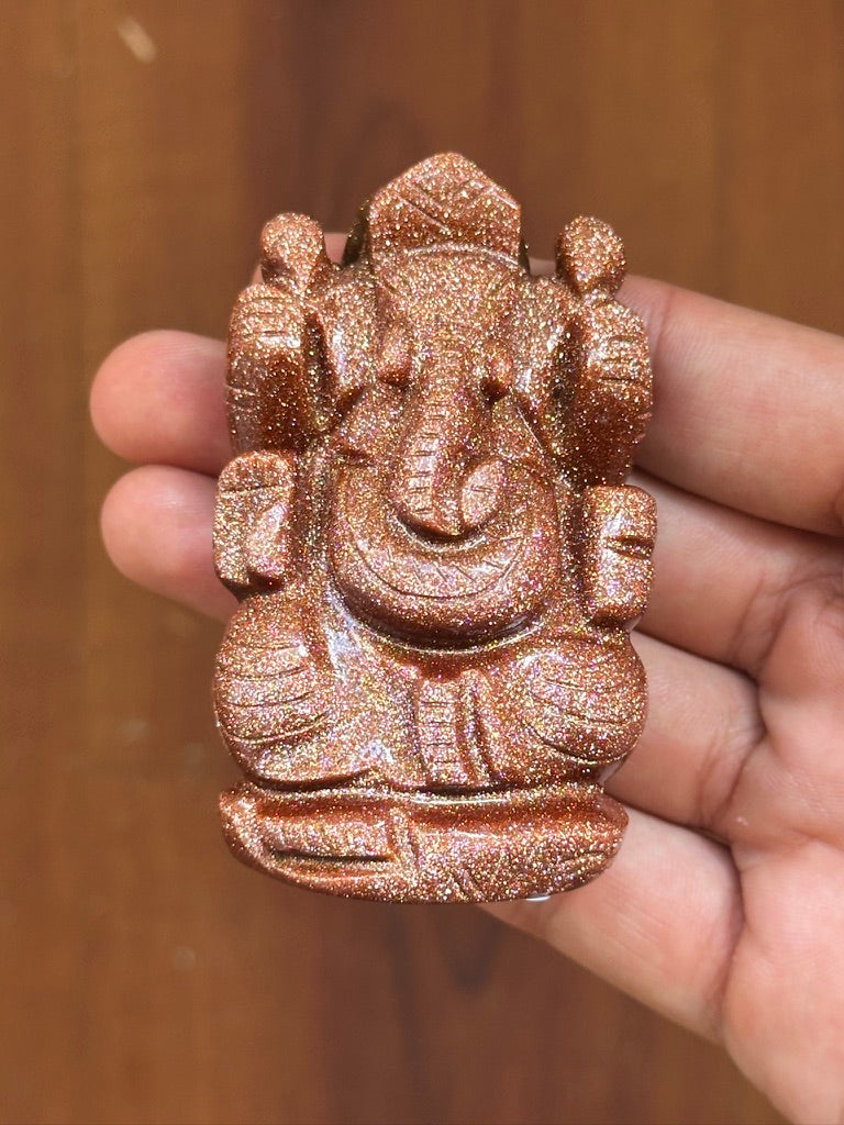 Goldstone Ganesha image 0