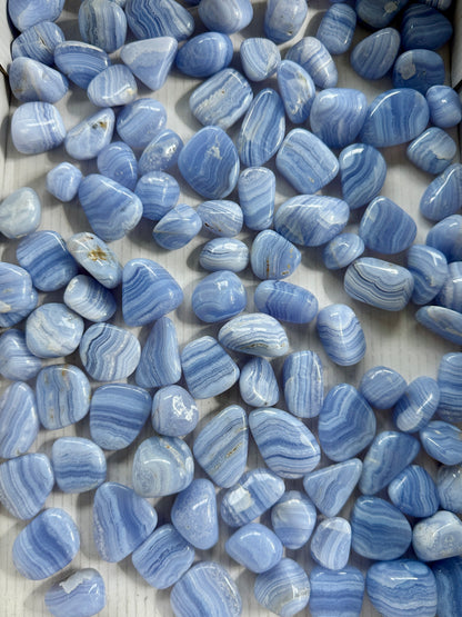 Blue Lace Agate Tumbles image 2