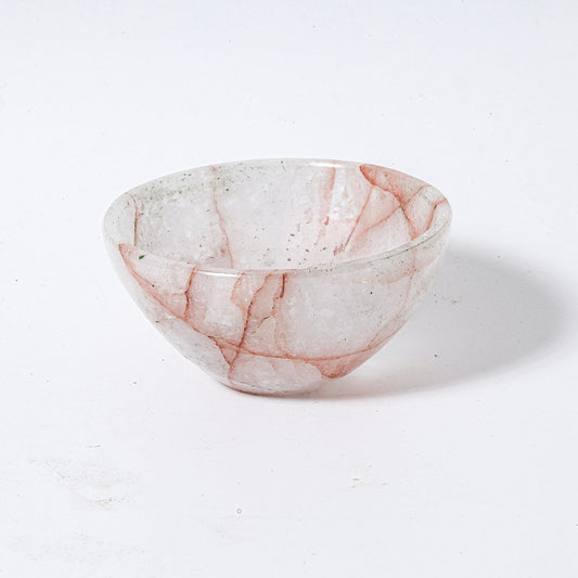 Hematoid Quartz Bowl