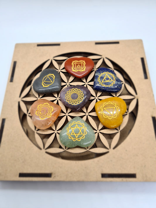 Reiki Sets 7 Chakra Heart  image 0