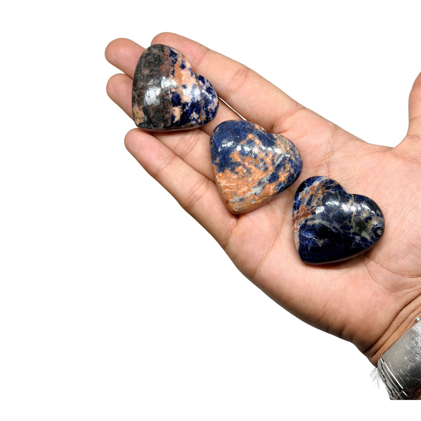 Sunset Sodalite Heart (1KG)