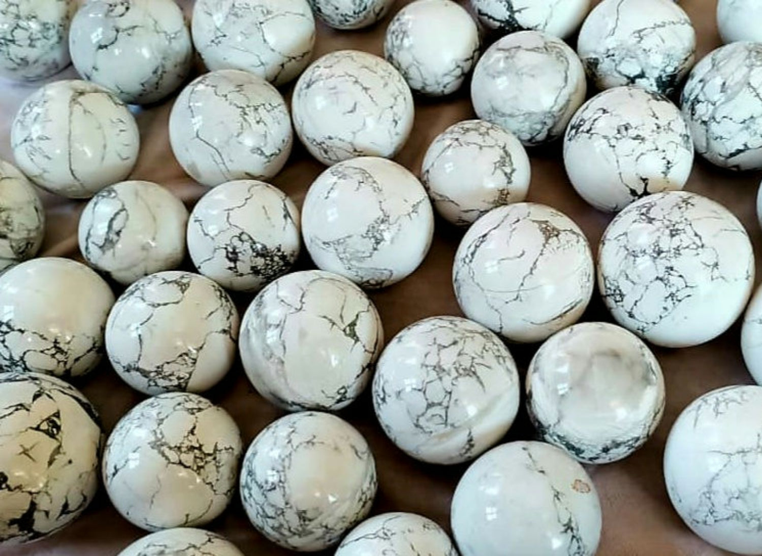 Howelite Spheres  image 0