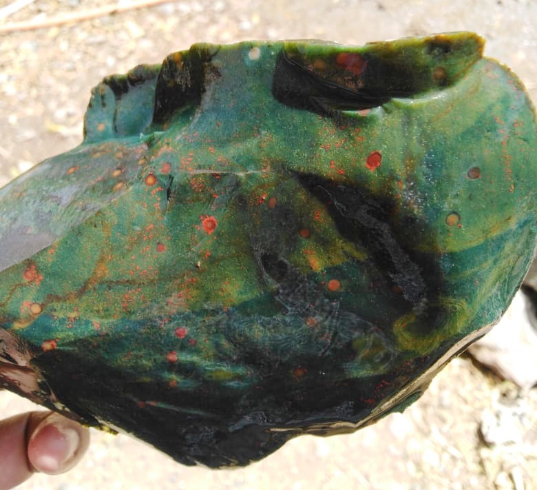 Bloodstone Rough image 1